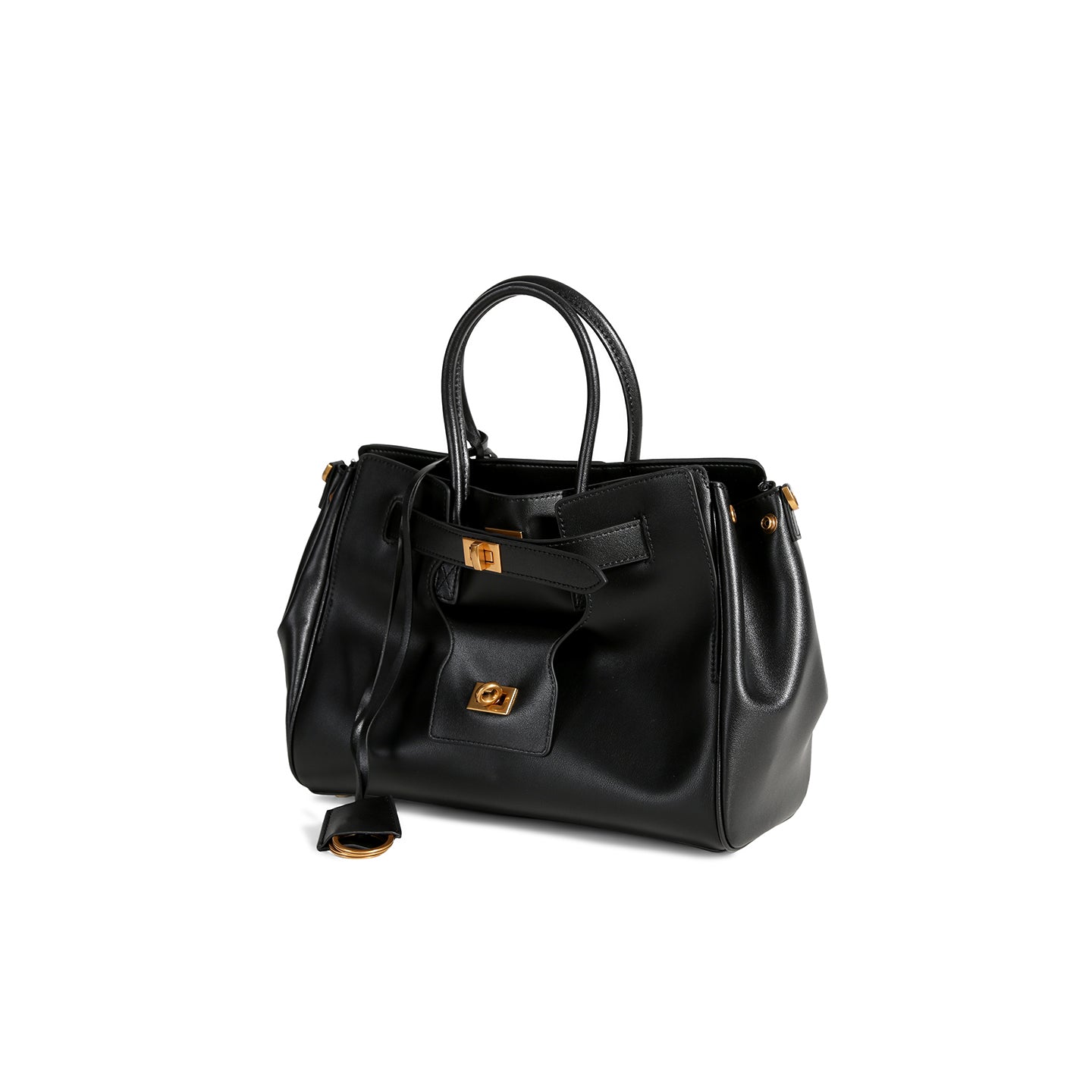 Open three-quarter view of the Ledger Satchel