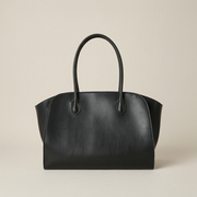 Marlow & Co. Structured Boat Tote in black
