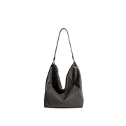 Marlow & Co. Woven Edge Hobo in graphite